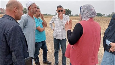 مساعد وزير البيئة: تفقد جميع القرى في منظومة قش الأرز وفقا لتقارير التنبؤ بالإنذار المبكر