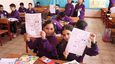 ورش فنية وأنشطة متنوعة ضمن حملة اقرأ فكر لمستقبل أفضل بالبحيرة (صور)