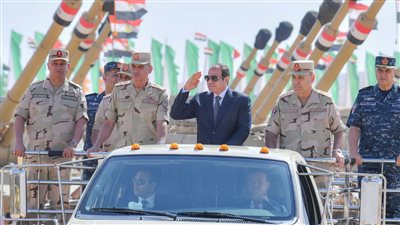 10 صور ترصد رسائل مصر للعالم لحماية الحدود والدفاع عن أمنها القومي