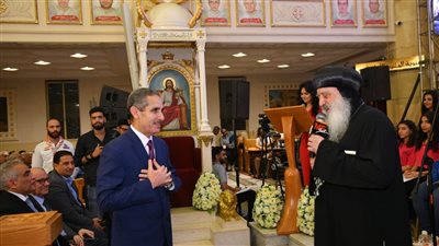 محافظ الغربية يشهد احتفالية الكنيسة بذكرى مئوية ميلاد الأنبا يؤانس مطران طنطا الأسبق