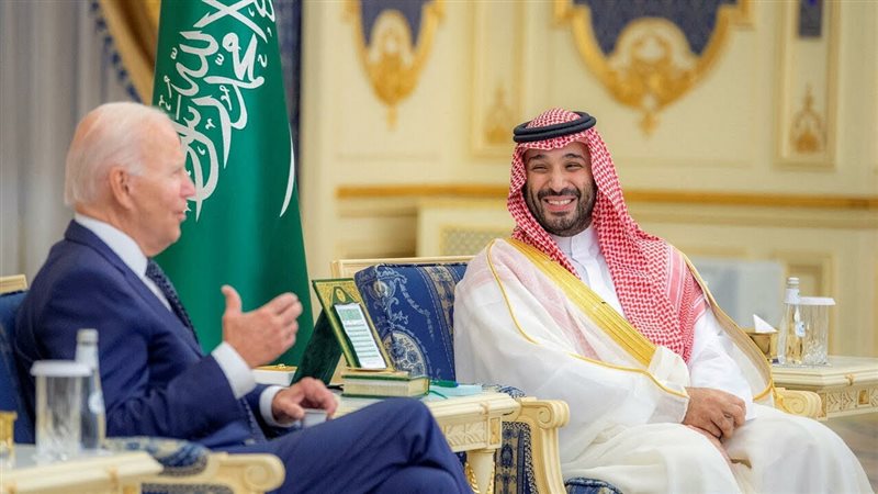 بايدن وبن سلمان،