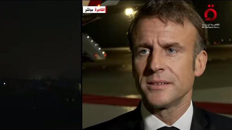 ماكرون الرئيس الفرنسي،