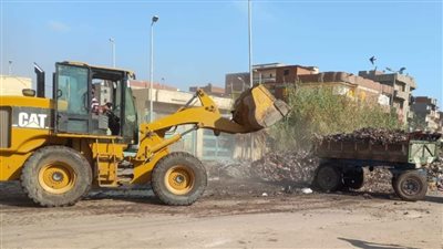 حملات نظافة مكبرة على قرى مركز ومدينة دمنهور بالبحيرة