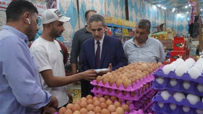 محافظ الغربية يتفقد الأسواق بطنطا للتأكد من تخفيض أسعار السلع