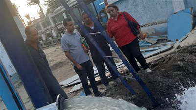 الانتهاء من إحلال وتجديد 3 آبار ارتوازى بمحطة مياه النمايسة بأسيوط 