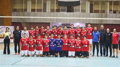 شباب طائرة الأهلي يتوج ببطولة منطقة القاهرة