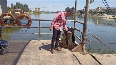 حملات مستمرة بالبحيرة لمتابعة المعديات النيلية والنهرية (صور)