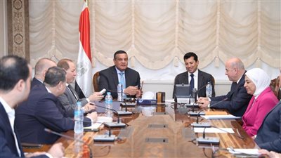 وزيرا التنمية المحلية والرياضة يبحثان تعزيز مجالات التعاون المشترك