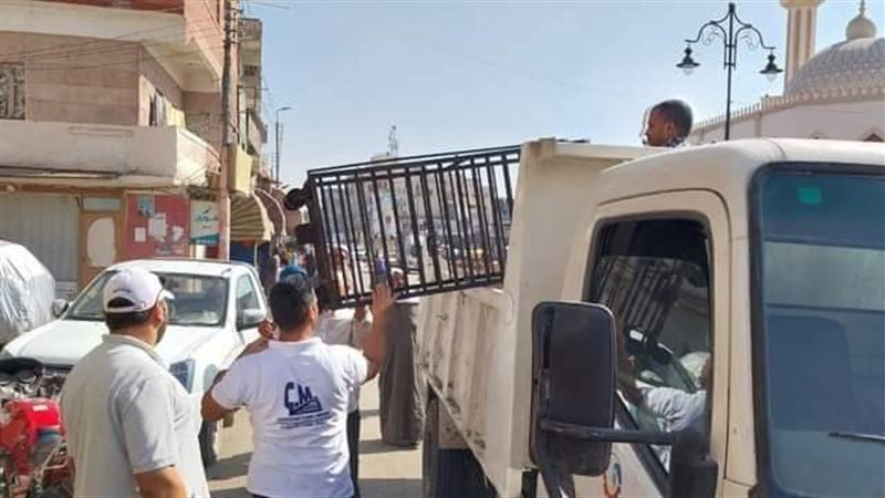 رفع حالات إشغال طريق