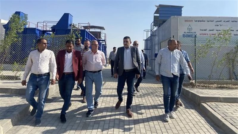 مسئولو الاسكان يتفقدون