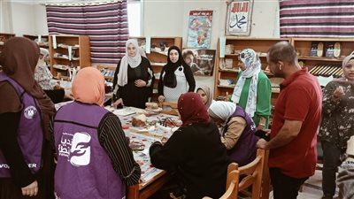 ختام فعاليات الورشة الفنية