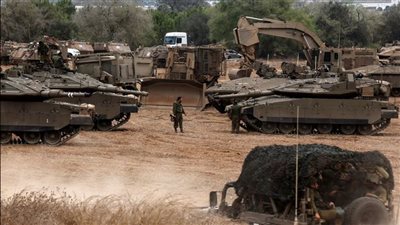 أحداث فلسطين وإسرائيل، نصف الإسرائيليين يعارضون التدخل البري في غزة 