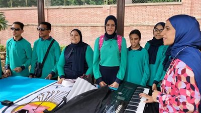 متحف آثار الإسماعيلية ينظم فاعلية احتفالا باليوم العالمي للعصا البيضاء (صور) 