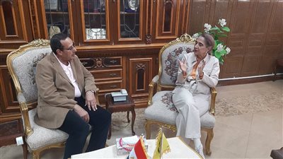 محافظ شمال سيناء يلتقي سفيرة كولومبيا خلال زيارتها للعريش 
