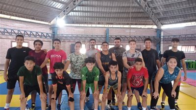 مدير المشروع القومي للموهبة والبطل الأوليمبي يتابع تدريبات ناشئي المصارعة بالدقهلية 