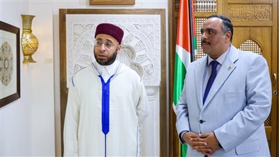 أسامة الأزهري: مصر وفلسطين والأردن أسرة واحدة ضد العدو الصهيوني المجرم (صور)