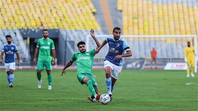 الدوري الممتاز، بيراميدز يتقدم بهدف علي المصري  في الشوط الأول (صور)