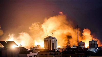 استمرار الغارات الإسرائيلية على مناطق عديدة في قطاع غزة