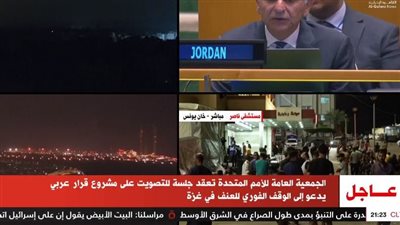 انعقاد الأمم المتحدة للتصويت على مشروع قرار عربي يدعو للوقف الفوري للعنف في غزة