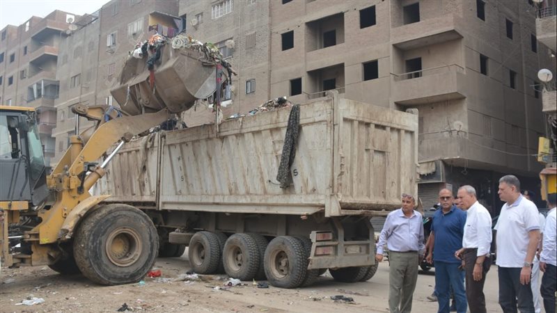 محافظ القليوبية خلال