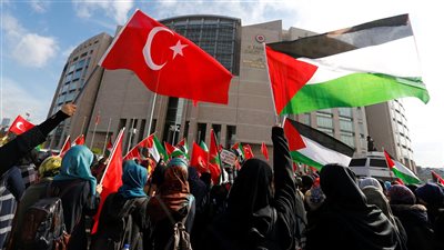 أردوغان يدعو الشعب التركي إلى النزول للشوارع لنصرة غزة