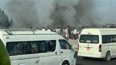  مصادر: عشرات الضحايا والمصابين فى حادث طريق الاسكندرية الصحراوى