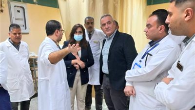 نائب محافظ البحيرة تتفقد المعهد الطبي القومي بدمنهور 