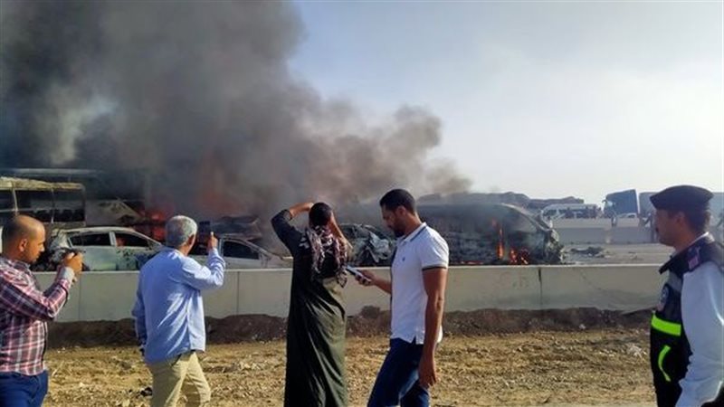 حادث طريق إسكندرية