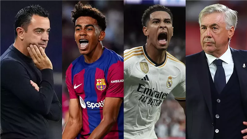 برشلونة وريال مدريد،