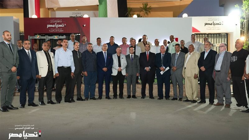 استقبال الوفود بحملة