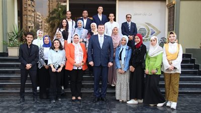 انتهاء تدريب مرحلتى البكالوريوس والدراسات العليا للطلاب المشاركين في مسابقة أفضل ورقة سياسات