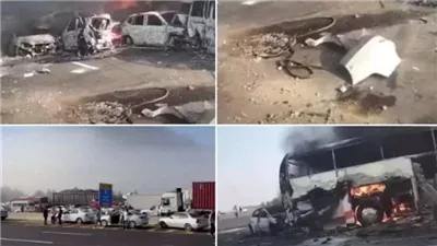 أستاذ باليابان يكشف حلا لحوادث الطرق في مصر، بعد الحادث المروع بطريق الإسكندرية الصحراوي 