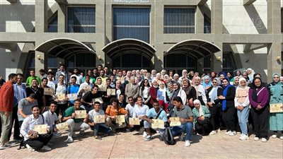 انطلاق فعاليات الملتقى الثاني للاتحادات الطلابية لرؤية مصر 2030 بجامعة حلوان