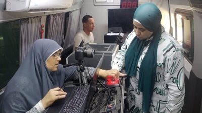 قوافل متنقلة لاستخراج البطاقات ووثائق الأحوال المدنية 