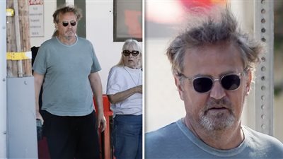 لحية ووزن زائد، أخر ظهور علني للممثل ماثيو بيري قبل وفاته (صور)