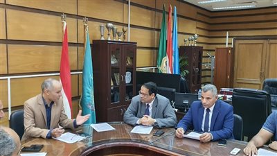 تعليم الغربية يبحث مع عميد كلية الزراعة سبل التعاون في التعليم الفني 