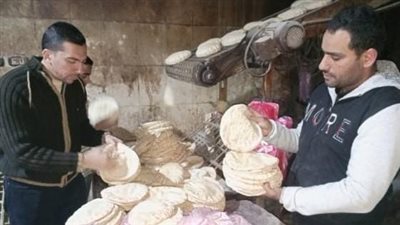 غلق مخبزين 30 يوما وتحرير 7 محاضر خلال حملة تموينية بالبحيرة