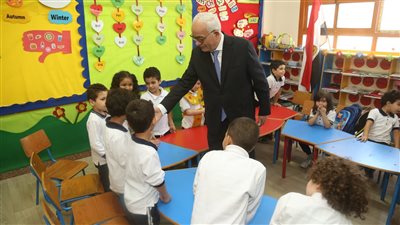 محافظ كفر الشيخ ووزير التربية والتعليم يفتتحان المدرسة الرسمية الدولية 