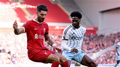 ليفربول يواصل تقدمه على نوتنجهام 2-0 فورست بعد مرور 75 دقيقة بالدوري الإنجليزي