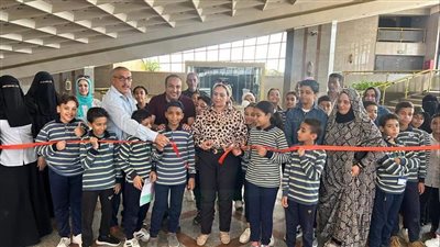 افتتاح معرض الفن التشكيلي ومحاضرة السمسمية ودورها في المقاومة بقصر ثقافة الإسماعيلية (صور) 