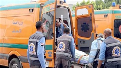 إصابة 7 أشخاص في حادث سيارة ميكروباص بجرار زراعي بسوهاج