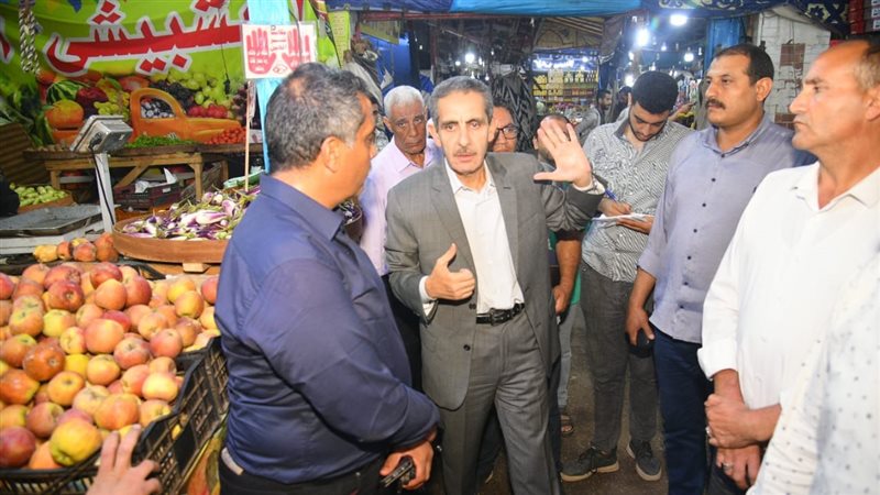 محافظ الغربية يتفقد