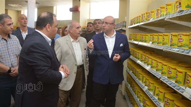 محافظ بني سويف يزور
