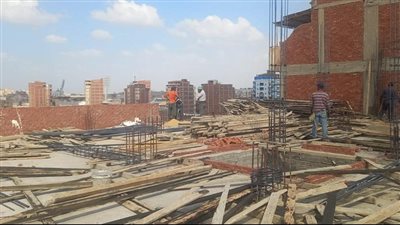 استمرار جهود الوحدات المحلية بالإسماعيلية للتصدي لمحاولات البناء المخالف (صور) 