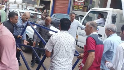 رفع 567 حالة إشغال طريق متنوع بحملات بالبحيرة 