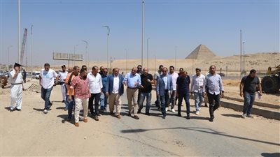 محافظ الجيزة يتفقد تطوير محيط محطة السكة الحديد ببشتيل (فيديو)