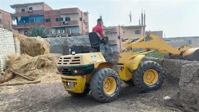 حملات يومية لإزالة البناء المخالف على الأراضى الزراعية بالشرقية 