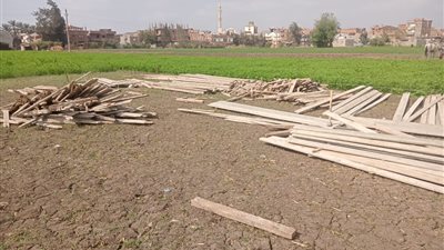  إزالة 26 حالة تعد على مساحة 5871 مترا مربعا بنطاق 7 مراكز بالبحيرة