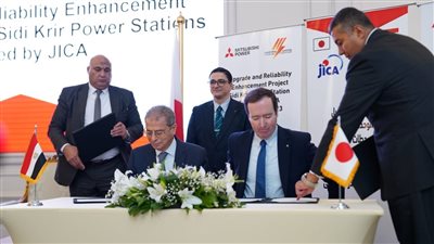الكهرباء توقع اتفاقية تمديد عقد إعادة رفع كفاءة محطتي سيدي كرير والعطف 