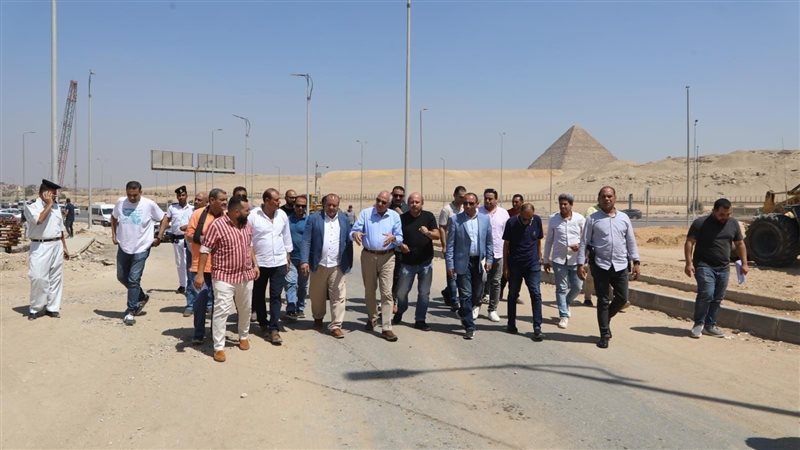 محافظ الجيزة في جولة